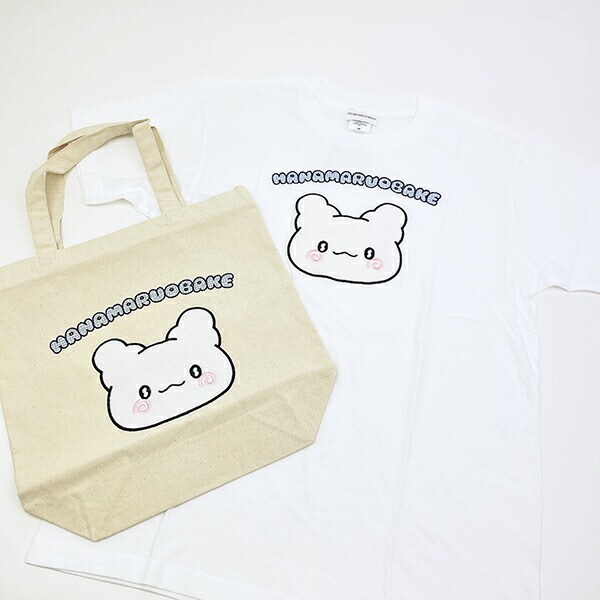 サンリオ はなまるおばけ パステルPOP アップリケトートバッグ ナチュラル Sanrio