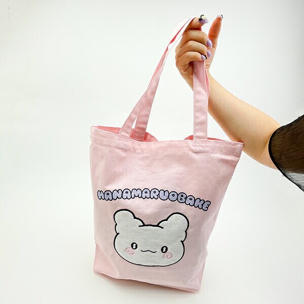 サンリオ はなまるおばけ パステルPOP アップリケトートバッグ ライトピンク Sanrio