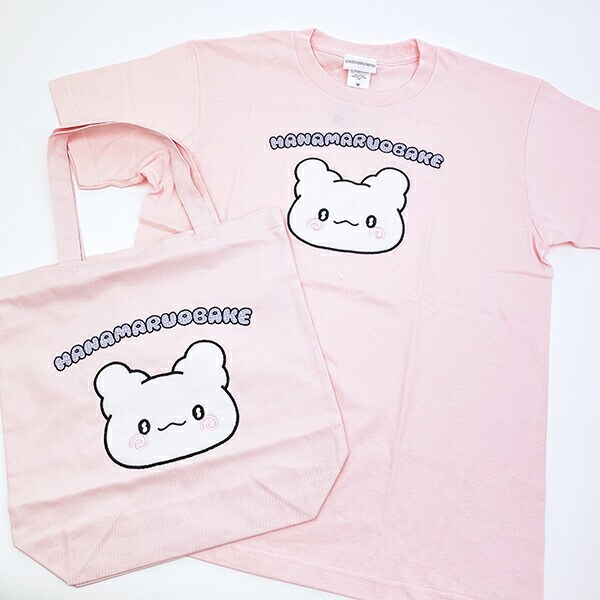 サンリオ はなまるおばけ パステルPOP アップリケトートバッグ ライトピンク Sanrio