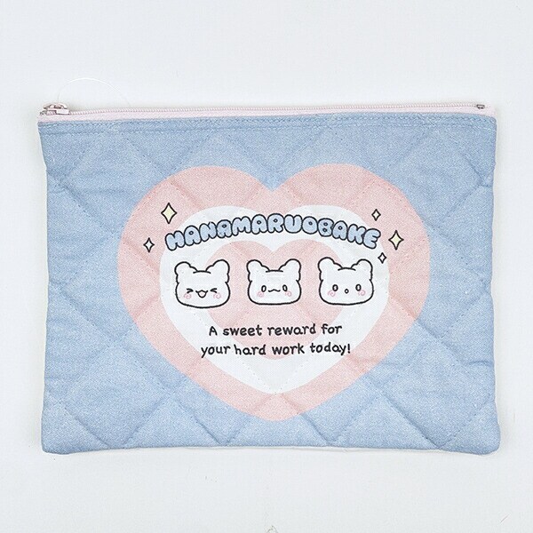 サンリオ はなまるおばけ キルティングポーチ ハート 日本製 Sanrio