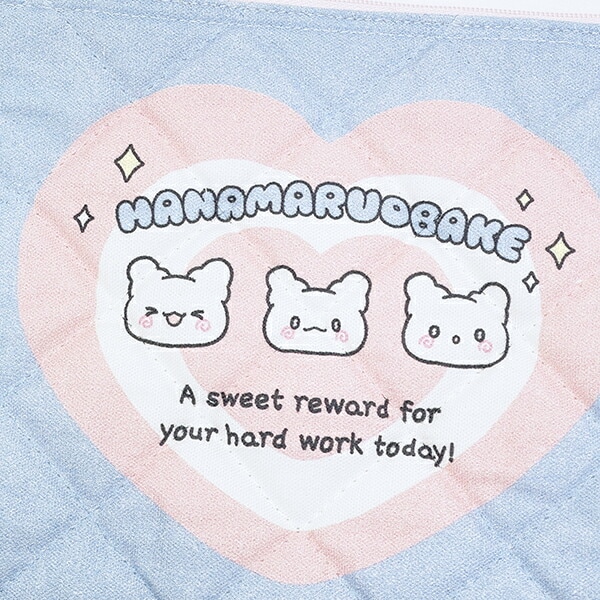 サンリオ はなまるおばけ キルティングポーチ ハート 日本製 Sanrio