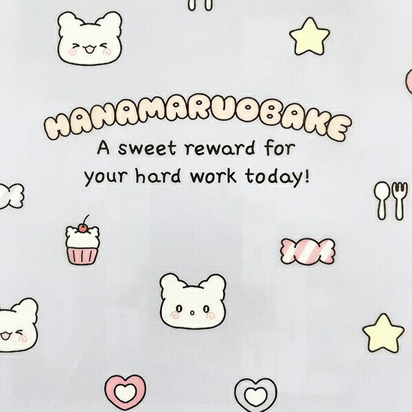 サンリオ はなまるおばけ A4クリアファイル2枚セット 文具 日本製