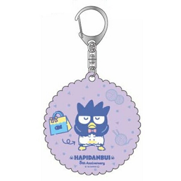 サンリオ はぴだんぶい 5th はらまきトレーディングアクキー キーホルダー 全6種コンプリートセット 日本製 Sanrio