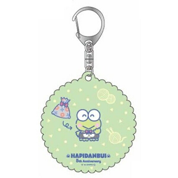 サンリオ はぴだんぶい 5th はらまきトレーディングアクキー キーホルダー 全6種コンプリートセット 日本製 Sanrio