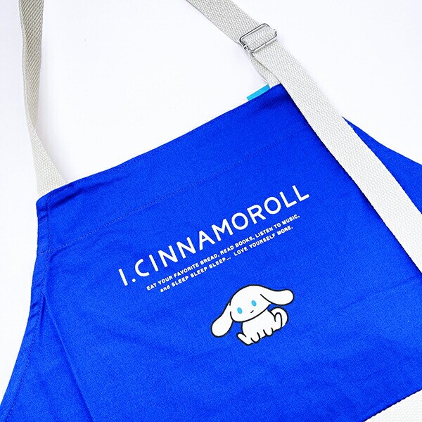 サンリオ アイシナモロール エプロン ブルー キッチン アパレル シナモン Sanrio