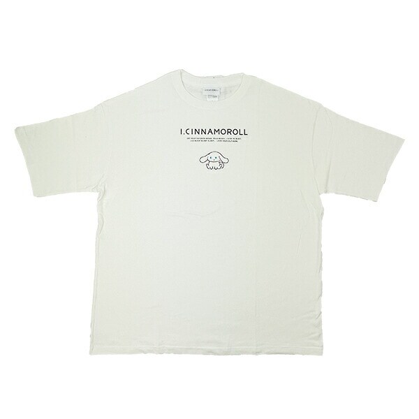 サンリオ アイシナモロール スワリ BIGTシャツ(L) ホワイト アパレル シナモン Sanrio