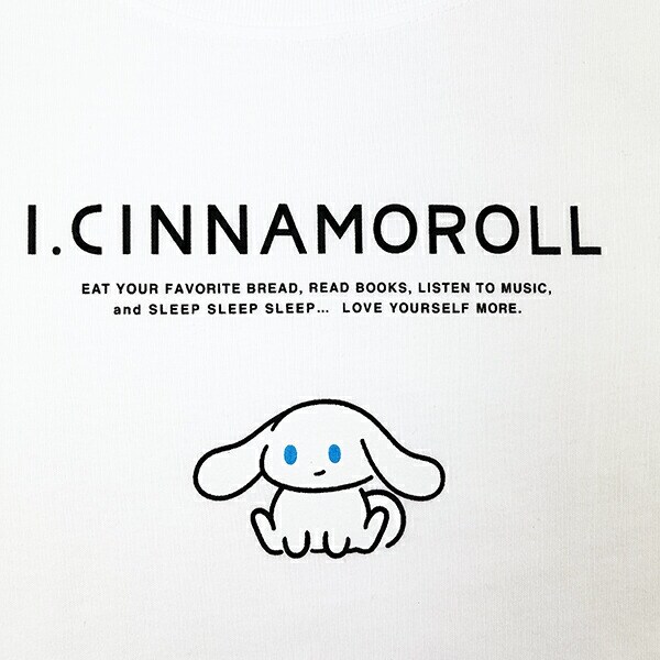 サンリオ アイシナモロール スワリ BIGTシャツ(L) ホワイト アパレル シナモン Sanrio