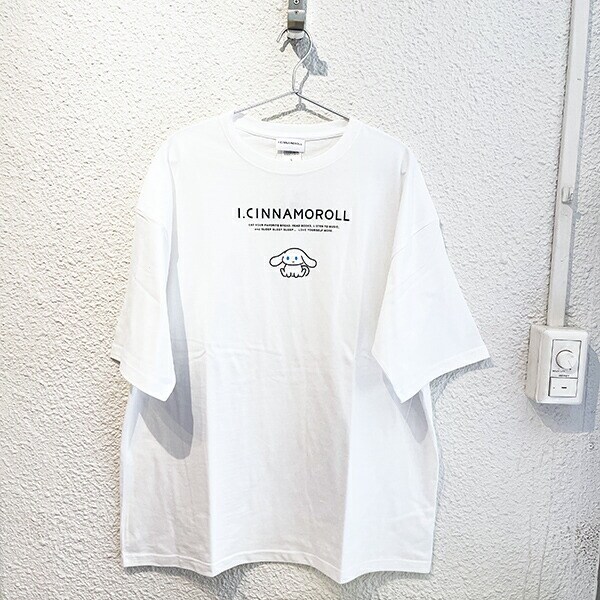 サンリオ アイシナモロール スワリ BIGTシャツ(L) ホワイト アパレル シナモン Sanrio