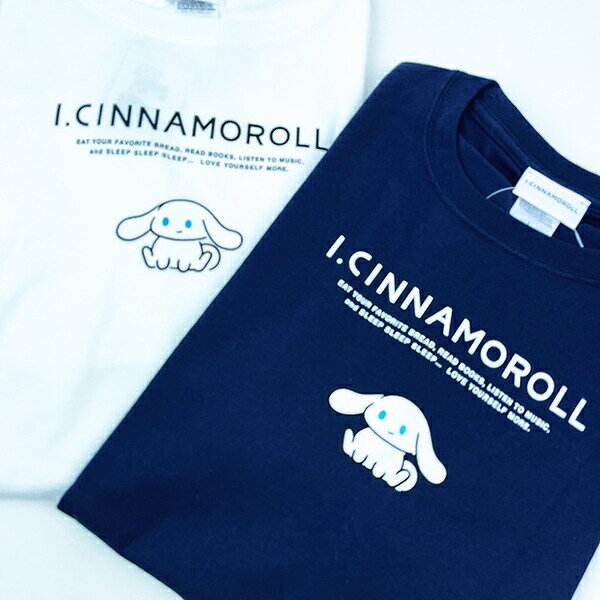 サンリオ アイシナモロール スワリ BIGTシャツ(L) ホワイト アパレル シナモン Sanrio