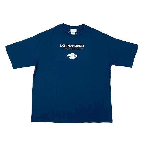 サンリオ アイシナモロール スワリ BIGTシャツ(L) ネイビー アパレル シナモン Sanrio
