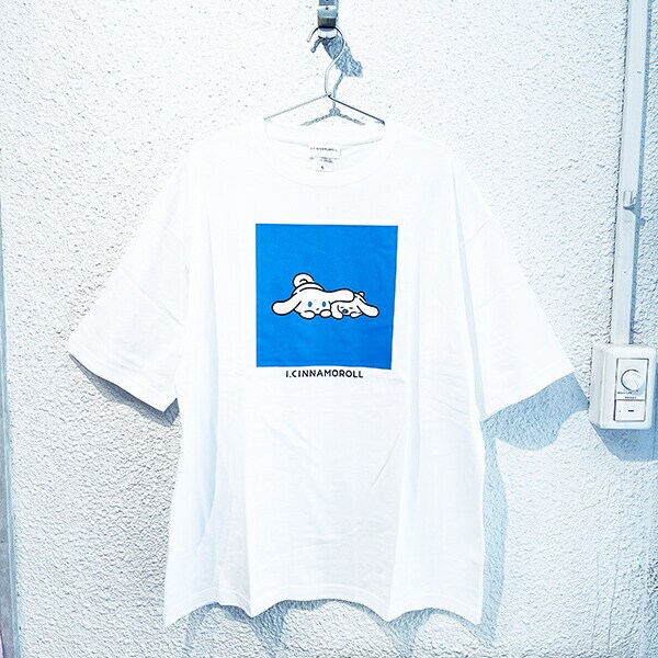 サンリオ アイシナモロール ネソベリ BIGTシャツ(L) ホワイト アパレル シナモン Sanrio