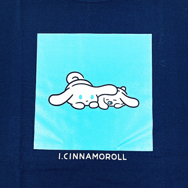 サンリオ アイシナモロール ネソベリ BIGTシャツ(L) ネイビー アパレル シナモン Sanrio