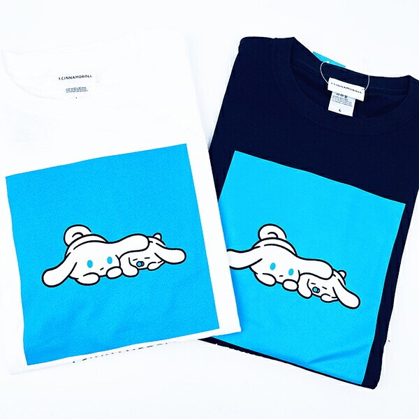 サンリオ アイシナモロール ネソベリ BIGTシャツ(L) ネイビー アパレル シナモン Sanrio