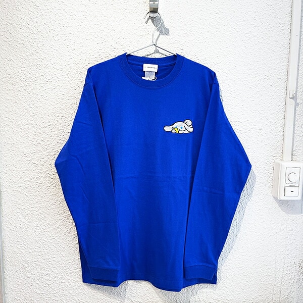 サンリオ アイシナモロール スマホ ロンTシャツ ブルー アパレル シナモン Sanrio