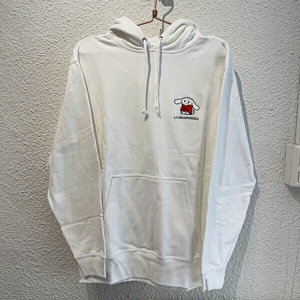 サンリオ アイシナモロール(I.CINNAMOROLL) パーカー ホワイト