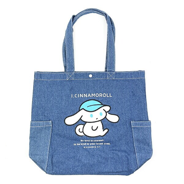 サンリオ アイシナモロール デニムトートバッグ(ボウシ) Sanrio