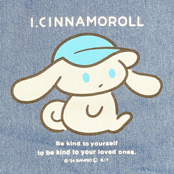 サンリオ アイシナモロール デニムトートバッグ(ボウシ) Sanrio