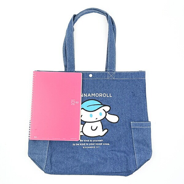 サンリオ アイシナモロール デニムトートバッグ(ボウシ) Sanrio