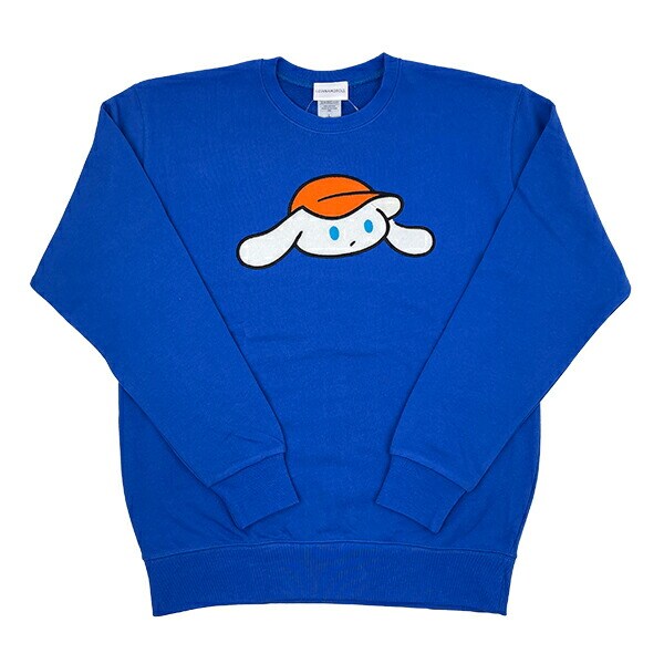 サンリオ アイシナモロール スウェットトレーナー Lサイズ (ブルー) アパレル Sanrio