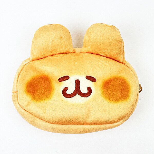 カナヘイの小動物 パン巡り パンモチーフ ポーチ うさぎ 小物入れ