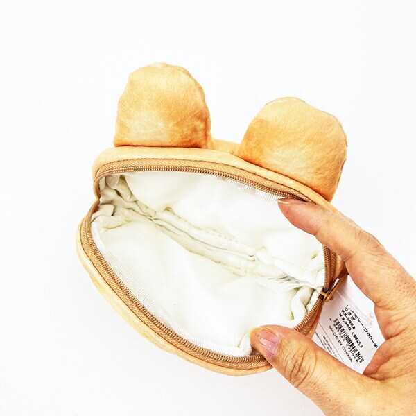 カナヘイの小動物 パン巡り パンモチーフ ポーチ うさぎ 小物入れ