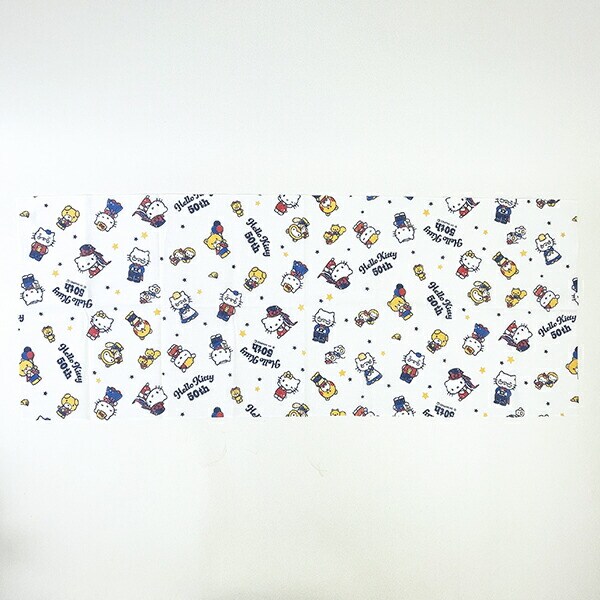 サンリオ ハローキティ 50th手ぬぐい  日本製