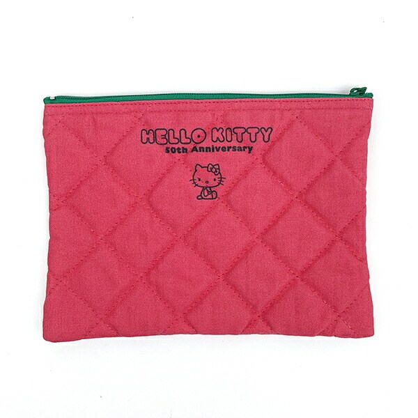 サンリオ ハローキティ キルティングポーチ（コミック） 50th Anniversary