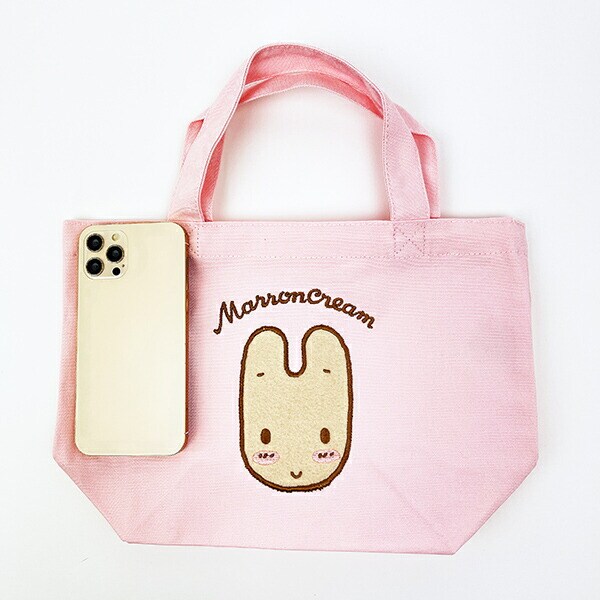 サンリオ マロンクリーム  アップリケランチトート (ピンク) Sanrio