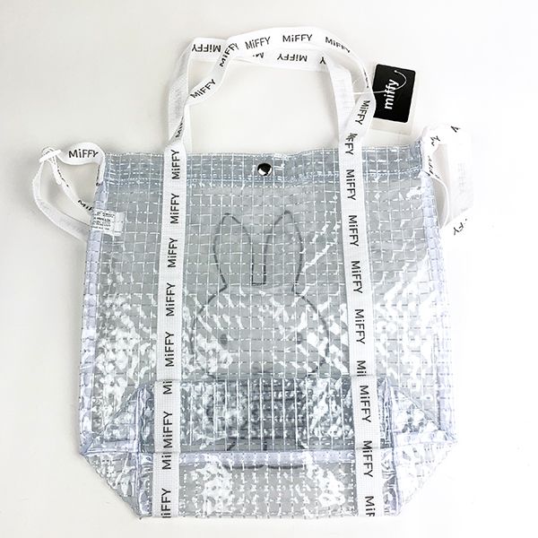 ミッフィー miffy PVCシリーズ ショルダーバッグ バッグ トート ショルダー 鞄 通勤 通学 クリア グッズ