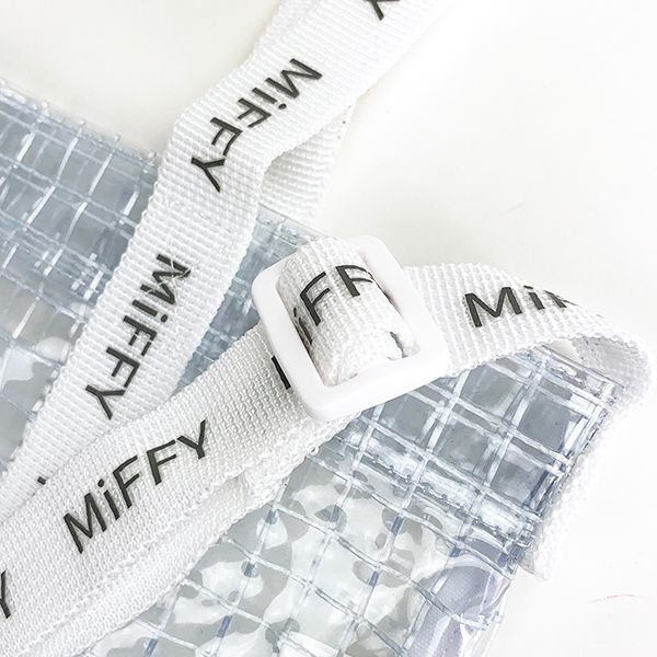 ミッフィー miffy PVCシリーズ ショルダーバッグ バッグ トート ショルダー 鞄 通勤 通学 クリア グッズ