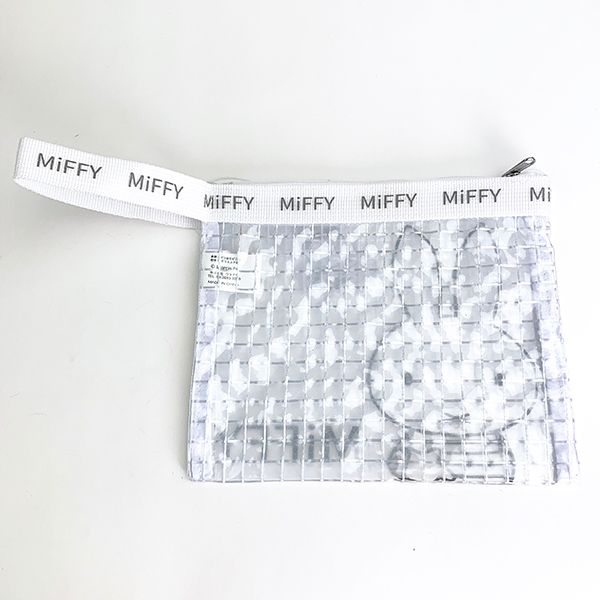 ミッフィー miffy PVCシリーズ フラットポーチ ポーチ ケース 小物入れ フラット クリア グッズ