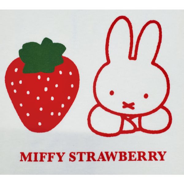 dショッピング |ミッフィー miffy 巾着トートバッグ ストロベリー