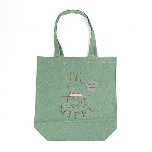 ミッフィー miffy トートバッグ ごはん(GR)