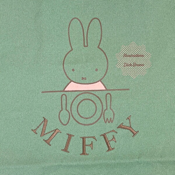 ミッフィー miffy トートバッグ ごはん(GR)