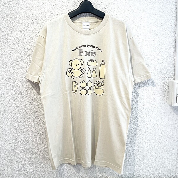 ミッフィー  miffy かいもの Tシャツ アイボリー Lサイズ アパレル