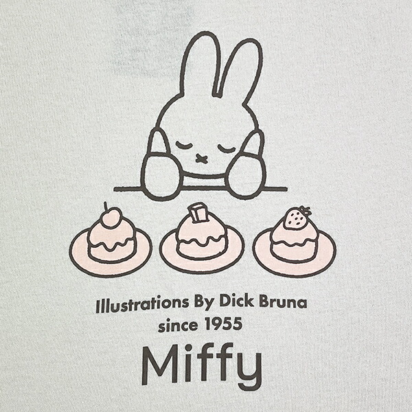 ミッフィー  miffy スイーツ Tシャツ アイボリー Lサイズ アパレル