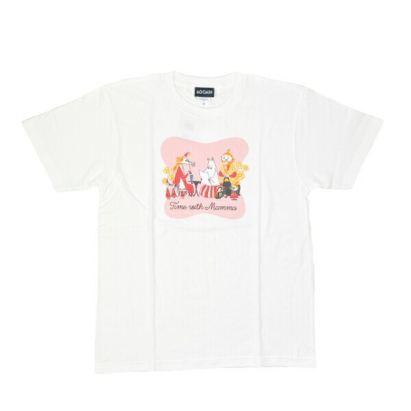 ムーミン Mamma Tシャツ(M) ホワイト アパレル MOOMIN