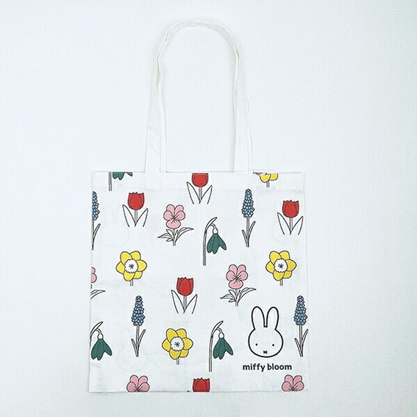 ミッフィー miffy スクエアトート バッグ miffy bloom