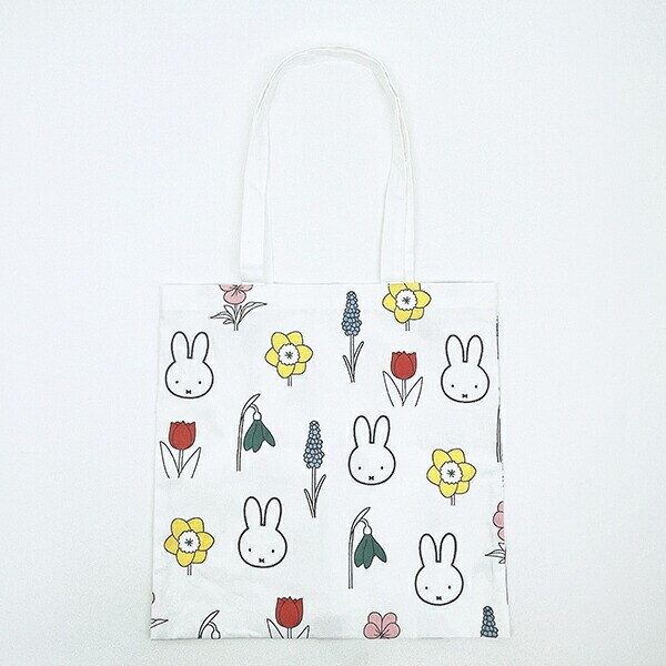 ミッフィー miffy スクエアトート バッグ miffy bloom