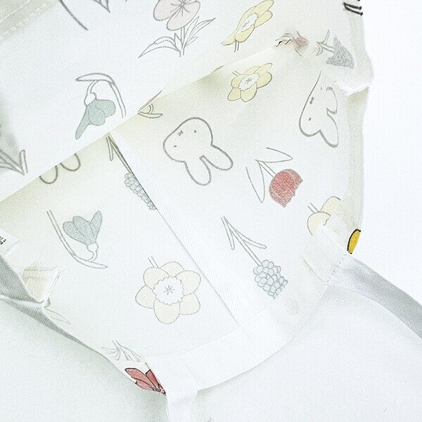 ミッフィー miffy スクエアトート バッグ miffy bloom