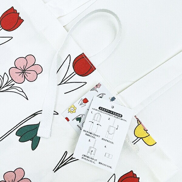 ミッフィー miffy スクエアトート バッグ miffy bloom