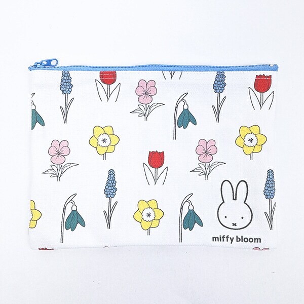 ミッフィー miffy ポラットポーチ miffy bloom