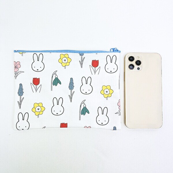 ミッフィー miffy ポラットポーチ miffy bloom