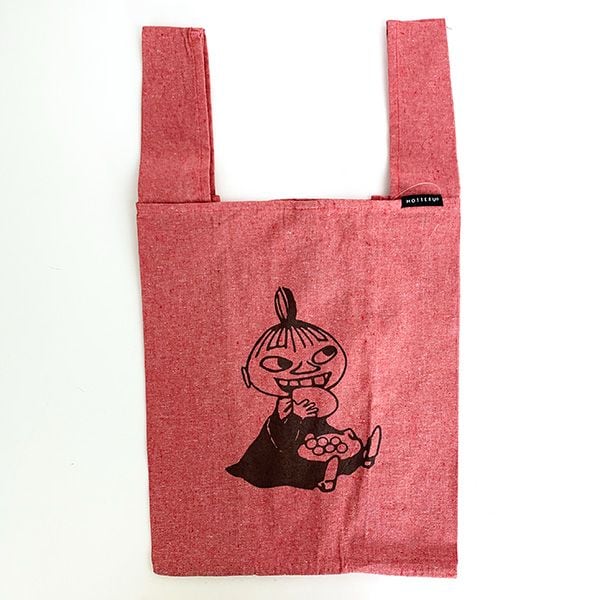ムーミン MOTTERU エコバック リトルミィ レッド マルシェバッグ折りたたみバッグ バッグ