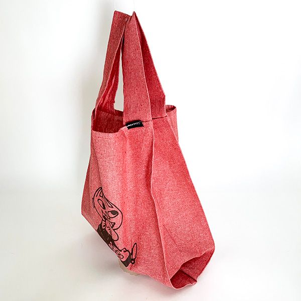 ムーミン MOTTERU エコバック リトルミィ レッド マルシェバッグ折りたたみバッグ バッグ