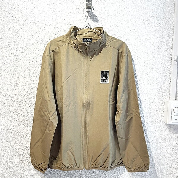 ムーミン マイクロリップストップ  スタンドジャケット(L) ベージュ スティンキー