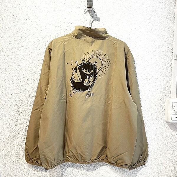 ムーミン マイクロリップストップ  スタンドジャケット(L) ベージュ スティンキー