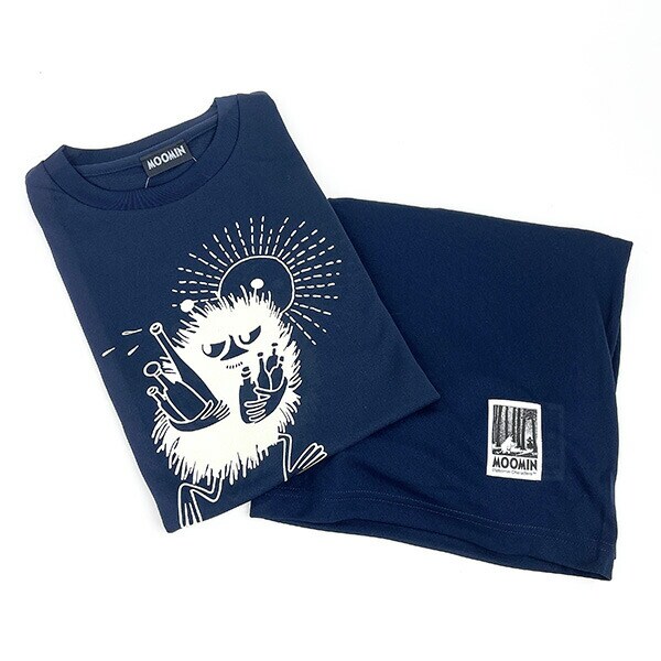 ムーミン リラックスドライセットアップ スティンキー ネイビー パジャマ