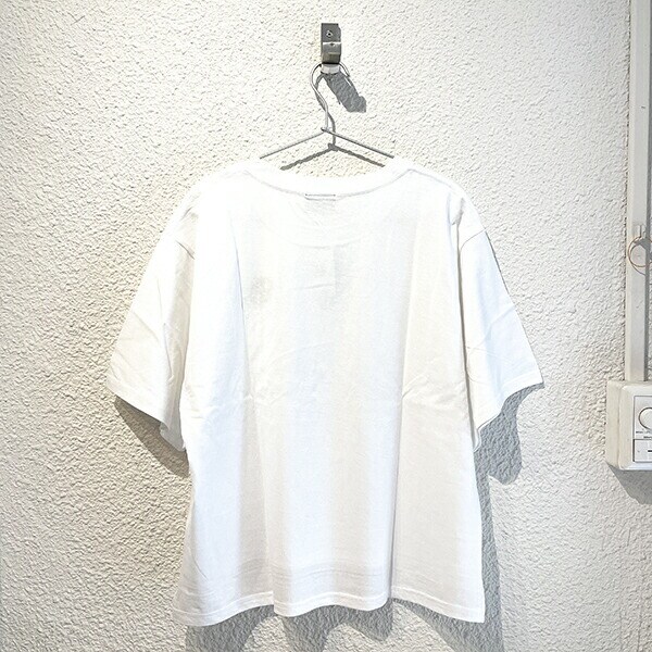 ムーミン リトルミイ 刺繍ビッグTシャツ ホワイト ケサカックシリーズ