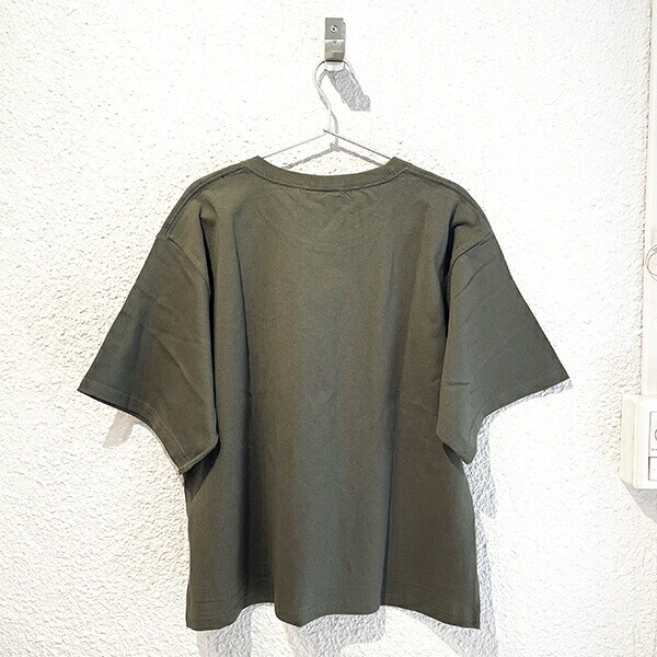 ムーミン スティンキー 刺繍ビッグTシャツ オリーブ ケサカックシリーズ